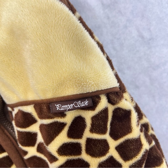 Pamper Sack 2.5 TOG Minky Winter, jersey 100% cotton Lining Giraffe  - Picture 3 of 5